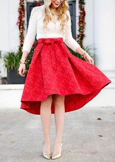 Christmas red dress